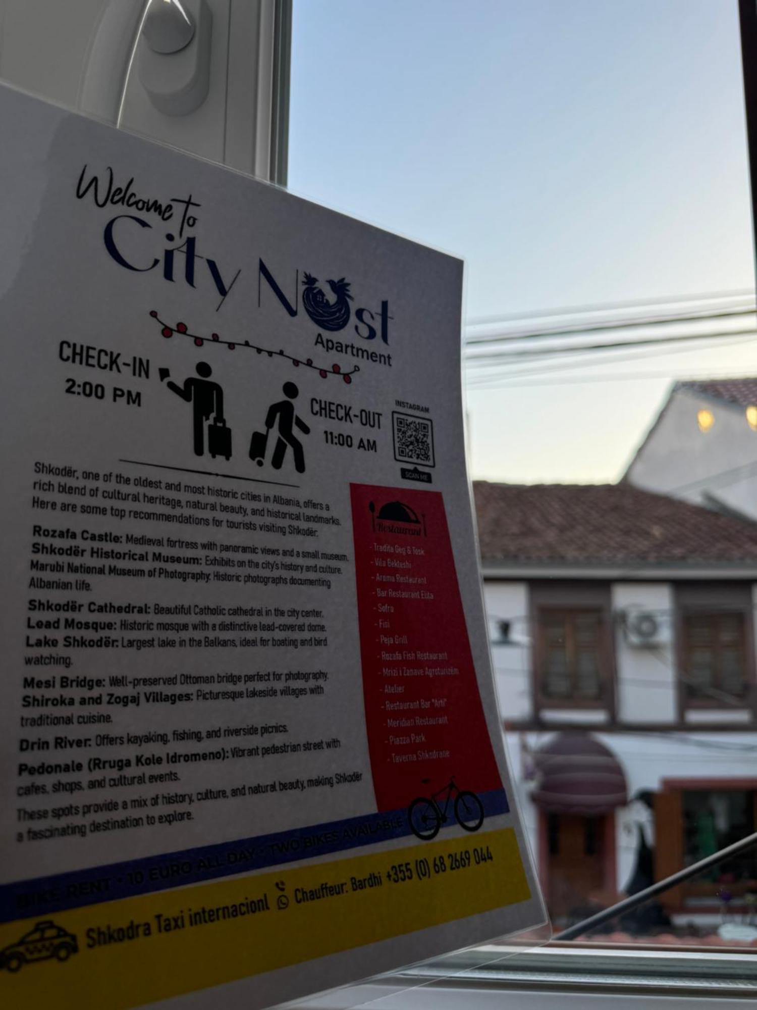 City Nest Shkodër Exterior foto
